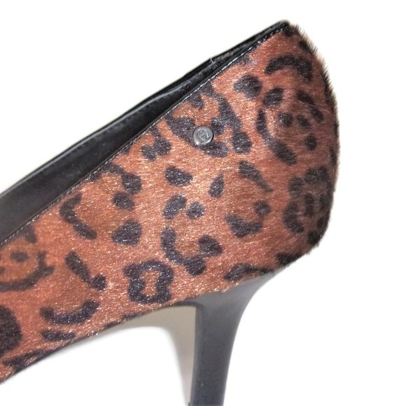 Etienne Aigner Classic Leopard Pumps Heels 7.5 - Picture 6 of 6
